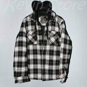 Cloudveil mens  shirt‎ jacket Quilted Flannel